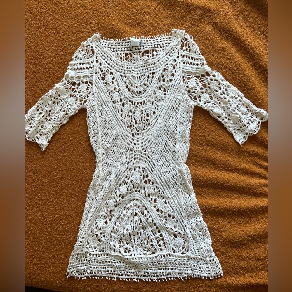 Crocheted dress